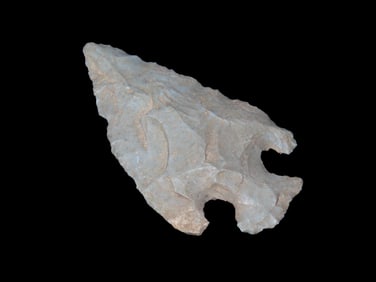 2 3/16" Motley Greenish Chert, Tennessee, Ex Walt McIntire Collection
