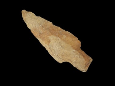 3 3/16" Stemmed Point, New Jersey, Ex Walt McIntire Collection