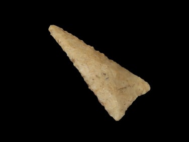 1 1/2" Extra Large Triangle, Indiana, Ex Walt McIntire Collection