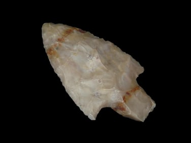 3 1/8" Flint Ridge Adena, Ohio, Ex Walt McIntire Collection