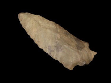 3 1/8" Ribbon Flaked, Elk River, Kentucky, Ex Walt Mclntire Collection
