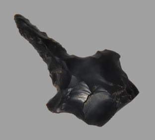 1 5/8" Hafted Drill, Kentucky, Ex Walt Mclntire Collection