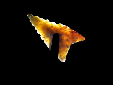 1 1/2" Agate, Material Dalton, Eastern Kentucky, Ex Walt Mclntire Collection