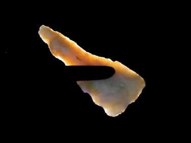 1 1/2" Drill,Translucent Black River, Iron County Missouri