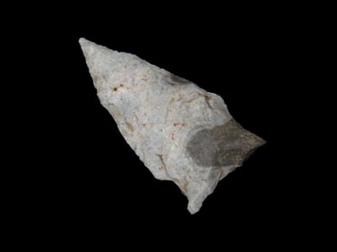1 5/8" Needle Tip, Rice Side Notch, Adams/ Pike County Illinois, Ex Bud Goodwin Collection