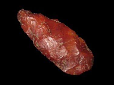 1 7/8" Cascade Red Chert, With Collector Number Found in California