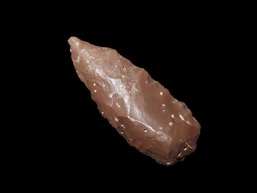 2 1/8" Cascade Redish Jasper, With Collector Number Found in California