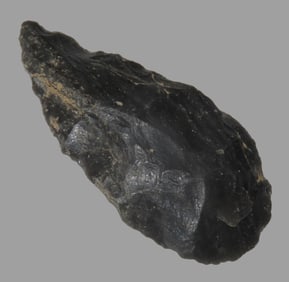 2 5/8" Obsidian Cascade, w/Collector Number, found in California