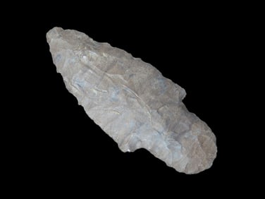 2 1/2" Beaver Tail /Adena, found in Kentucky, Ex Walt McIntire Collection
