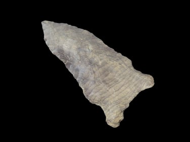 2 1/2" Greenbrier, found in Southern Illinois, Ex Walt McIntire Collection