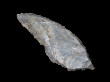 4" Paleo Blade, Nice Edgework, foundin Licking Co., Ohio