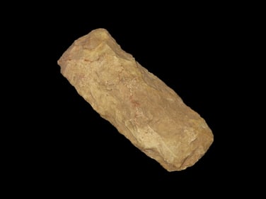 3 3/4" Flint Celt, found in Pike/Adams Co, Illinois, Ex Bud Goodwin Collection