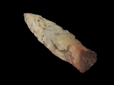 2 3/4" Woodland Pt, found in Pike/Adams Co, Illinois, Ex Bud Goodwin Collection