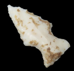 1" Shields Bird Pt, found in Pike/Adams Co, Illinois, Ex Bud Goodwin Collection