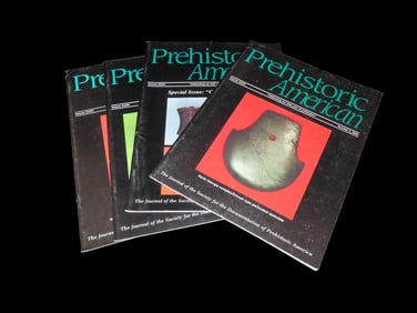 Lot of 4 Prehistoric American Archaeological Journals