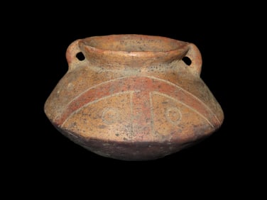 5 1/2" Dia. Pre Columban Pottery Vessel
