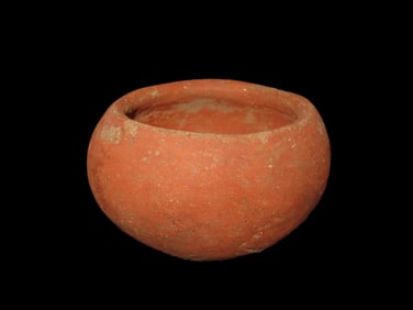 4" Dia. Pre Columbian Red Ware Pottery Bowl, Mexico