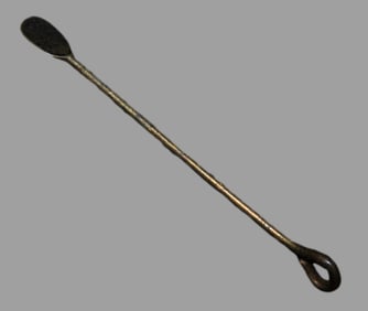 Pre Columbian Coco Spoon Pendant, From Belieze