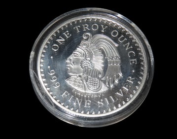 1 Ounce Silver Mayan Calender Coin