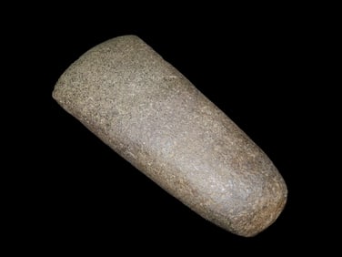 5 1/4" Celt, Flare Bit, Fine Grained Granite, Lewis County Missouri