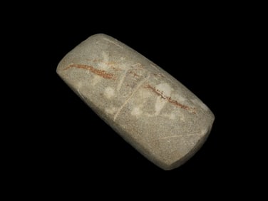4 1/8" Neat Squared Celt, Found in Hancock County Illinois