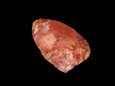 3 1/8" Super Color Red Blade, North East Arkansas, Ex Micheal knabe