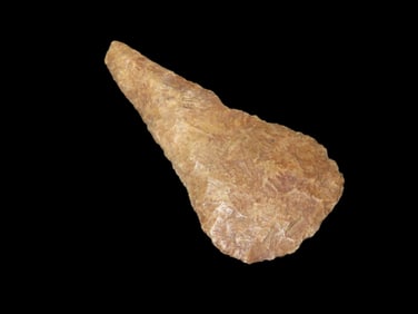 2 3/4" Beveled Cobbs, found in Northeast Arkansas, Ex Michael Knabe Collection