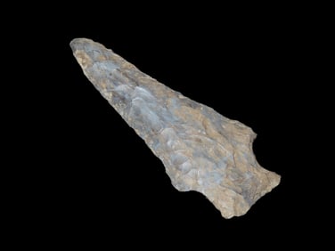 3" Hafted Drill, found in Kentucky, Ex Walt McIntire Collection
