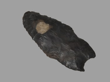 2 5/8" Ground Base McCorkle, found in Southern Ohio, Ex Walt McIntire Collection