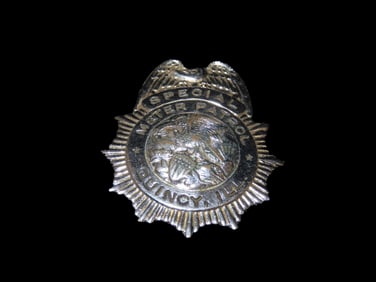 Police/ Paramedic Badge, Special Meter Patrol, Quincy Illinois