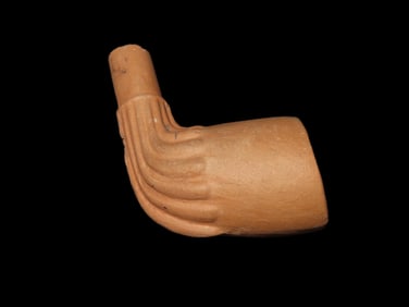 Clay Trade Pipe, Civil War Era