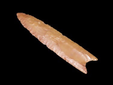 5 5/8" Fluted Clovis Cast, Ex Walt Mclntire Collection