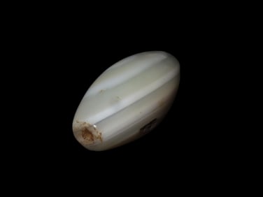 Rare Large Dutch Glass Trade Bead, 16th to 18th Century