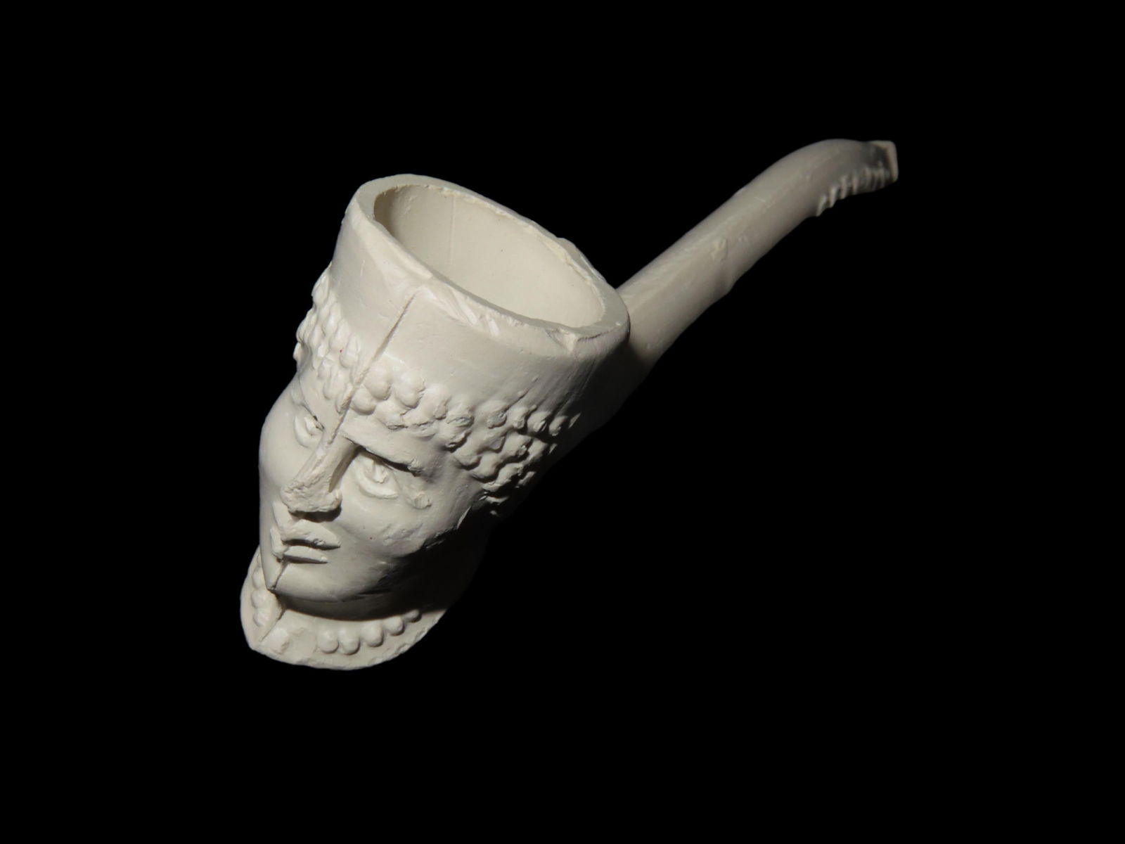 Antique German Trade Pipe Made From Kaolin (1 of 9)