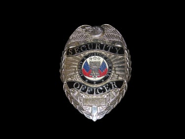 Police/ Paramedic Badge, Security Officer