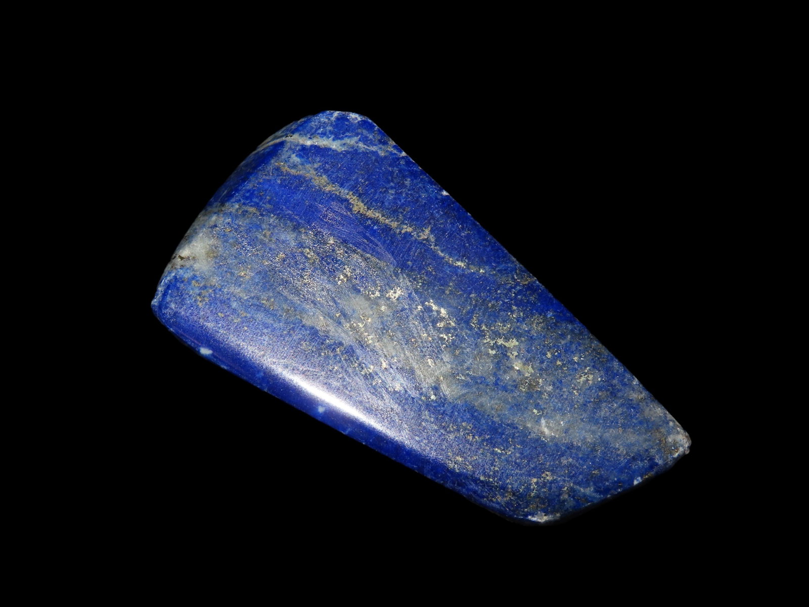 49 Gram Wonderful Polished Lapis Collectible Gem Mineral Speciman: 49 Gram Wonderful Polished Lapis Collectible Gem Mineral Speciman