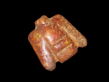 Old Chinese Hongshan Culture Jade Effigy Carving/ Pendant