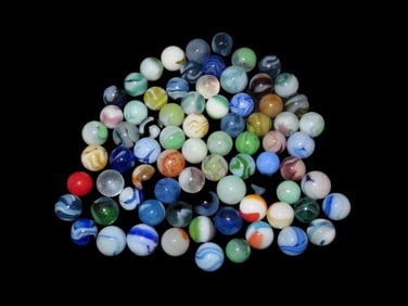 Nice Collection of Antique Marbles Found in Hannibal Missouri
