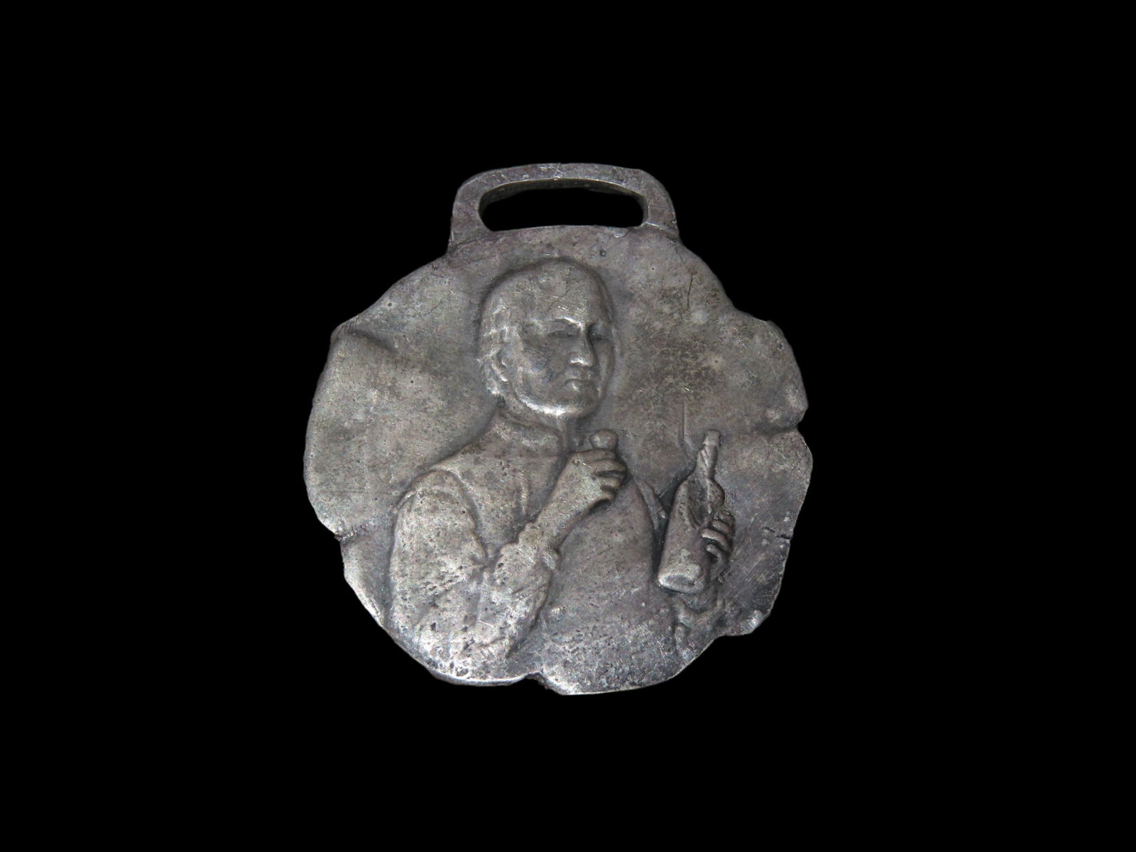 Antique Medal/ Token, Clarkes Pure Rye, Prohabition Era 1920- 1930, Peoria Illinois (1 of 3)