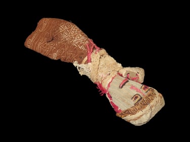 Peruvian Chancay Doll, Ancient Textiles, From Peru