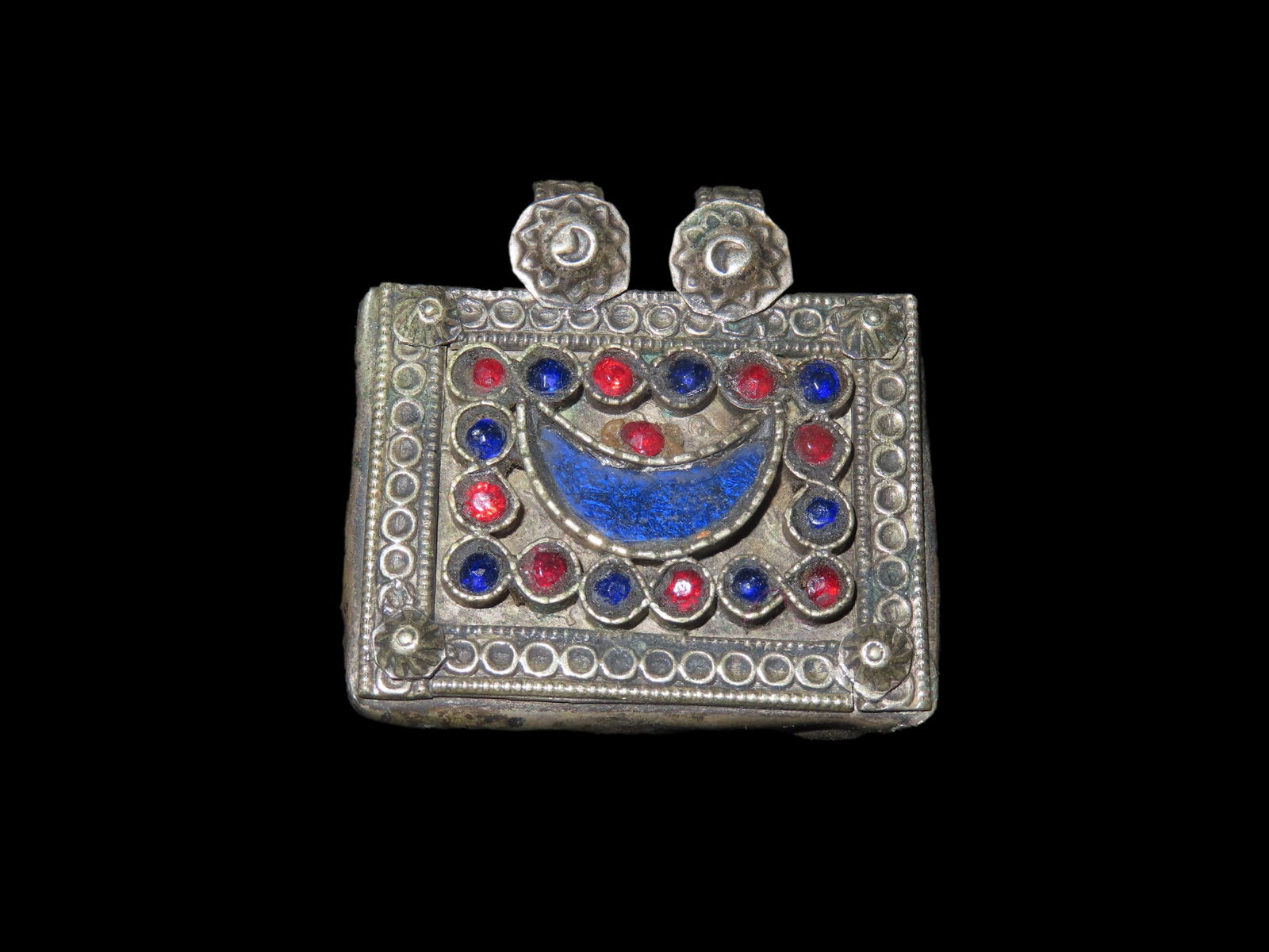 Antique Hindu Pendant, Handmade Jewelry, 1920s-1940s Belly Dancer (1 of 5)