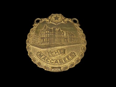 Anitque Medal/ Token, Knights of the Maccabees Faternal Organization