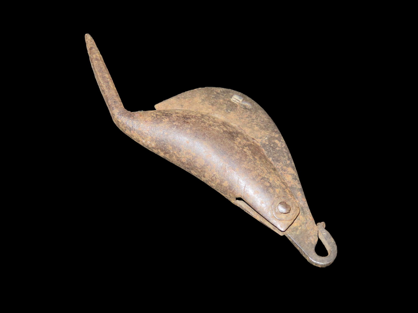Antique Fishermans Net Knife, Africa: Antique Fishermans Net Knife, Africa