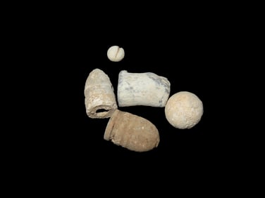 Civil War Bullets, Metal Detector Finds By Boyd Cole, Wayne County Tennessee