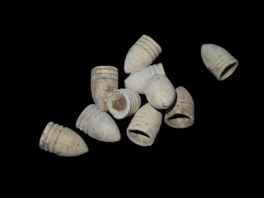 Civil War Bullets, Metal Detector Finds By Boyd Cole, Wayne County Tennessee