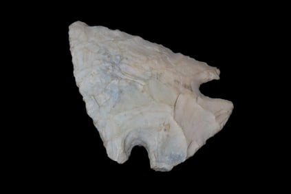 2 3/8" Kirk Corner Notch, Great Material, found by Adam Sisler & Family in Keokuk Co., Iowa