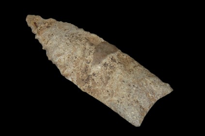 3" Jacks Reef Pentagonal/Holland, found by Adam Sisler & Family in Keokuk Co., Iowa