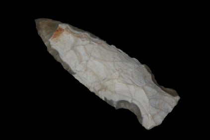 3" Rice Shallow Notch, found by Adam Sisler & Family in Keokuk Co., Iowa