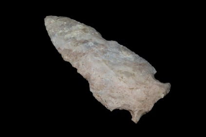 2 5/8" Side Notch, found by Adam Sisler & Family in Keokuk Co., Iowa