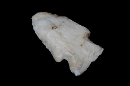 1 13/16" Stemmed Pt, found by Adam Sisler & Family in Keokuk Co., Iowa